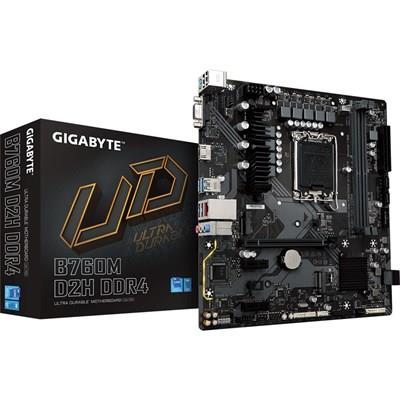 Gigabyte B760M D2H DDR4 Intel Motherboard Socket LGA1700 