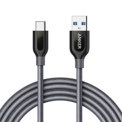 Anker Powerline+ USB C To USB-A 3.0 Cable - 6ft A8169HA1