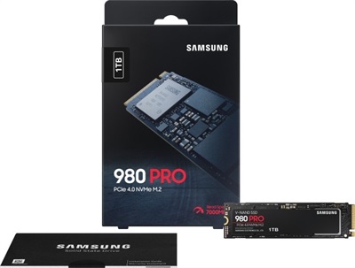 Samsung 980 PRO NVMe M.2 SSD 1TB MZ-V8P1T0BW
