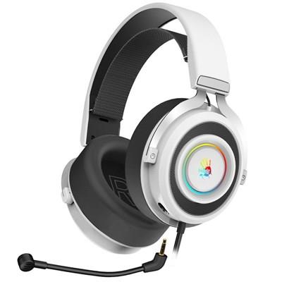 A4Tech Bloody G535 Wired Gaming Headphones - (Black+White) (Black+Silver)