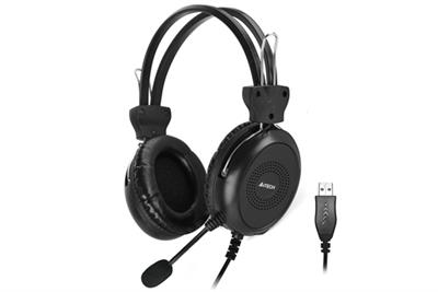 A4Tech HU-30 High Performance, Stereo Sound Wired Headphones With Mic