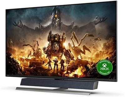 PHILIPS 4K HDR CONSOLE GAMING WITH AMBIGLOW 55” 559M1RYV