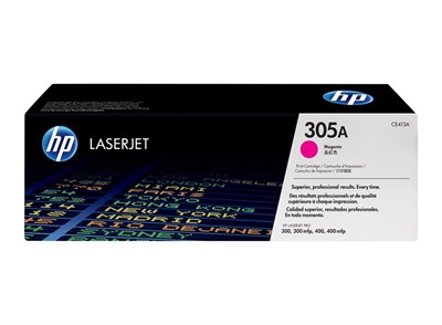 HP 305A Magenta Original LaserJet Toner Cartridge (CE413A)