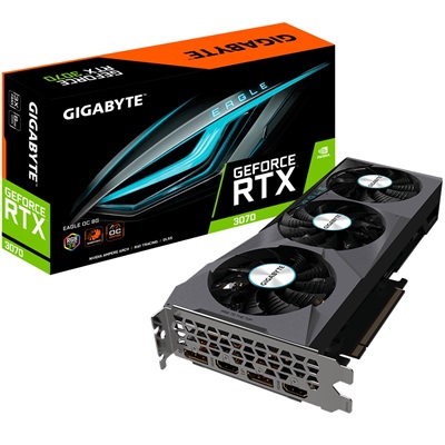 Gigabyte GeForce RTX™ 3070 EAGLE OC 8G Graphics Card GV-N3070EAGLE OC-8GD