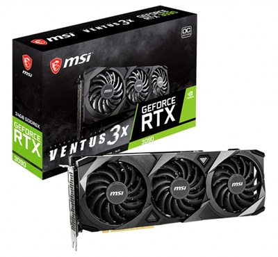 MSI GeForce RTX 3090 VENTUS 3X 24G OC GDDR6X 384-Bit