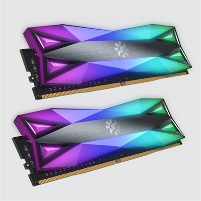 XPG SPECTRIX D60G RGB Desktop Memory: 32GB (2x16GB) DDR4 3600MHz