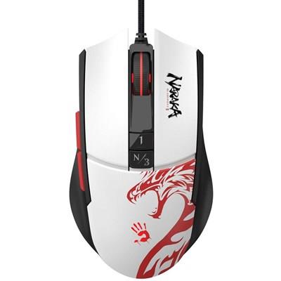 A4Tech Bloody L65 Max Lightweight Wired Gaming Mouse RGB Animation 12000 CPI - 4 Customizable Sensor  Sensitivity (NARAKA)