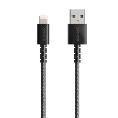 Anker PowerLine Select + USB Lightning Cable 3FT/0.9M - 6FT/1.8M (A8012H11) - Black