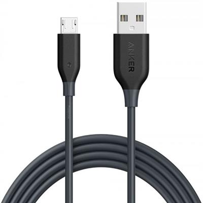 Anker PowerLine Micro Cable 3ft / 6ft - Gray