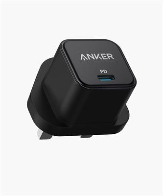 ANKER Powerport III 20W Cube USB-C Charger A2149K11 - Black 