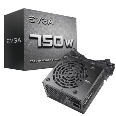 USED EVGA N1, 750W, Power Supply 80+ 100-N1-0750-L1 WITHOUT BOX