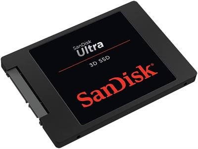 SanDisk Ultra 3D NAND 1TB Internal SSD - SATA III 6 Gb/s, 2.5 Inch /7 mm, Up to 560 MB/s 