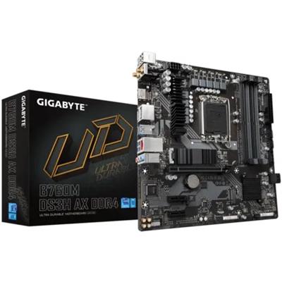GIGABYTE B760M DS3H AX DDR4 LGA 1700 MOTHERBOARD 12/13th GENERATION SUPPORTED