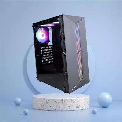 Boost Wolf Micro ATX PC Gaming Case Without Fans 