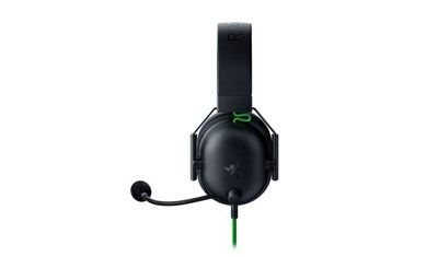 Razer BlackShark V2 X Multi-Platform Wired E-Sports Gaming Headset Black - White - Green