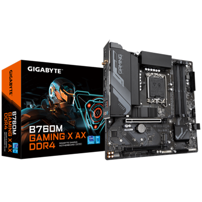 Gigabyte B760M GAMING X AX DDR4 Intel Socket LGA 1700 Motherboard
