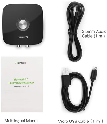 Ugreen Bluetooth Adapter for HiFi with RCA and 3.5mm Jack – UGREEN