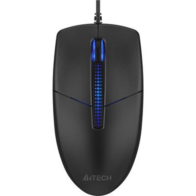 A4Tech N-530 Illuminated Backlit Mouse (BLACK)
