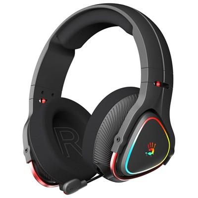 A4Tech Bloody MR710 - RGB Wireless Gaming Headphones - Black - Grey
