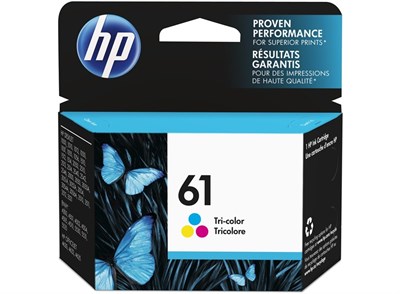 HP 61 Tri-color Inkjet Print Cartridge