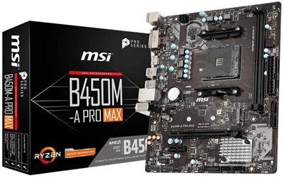 MSI B450M-A Pro Max Motherboard