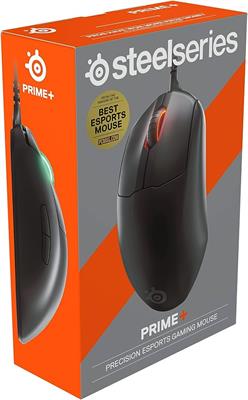 SteelSeries Prime+ TrueMove Pro+, Magnetic Optical Switch - Light weighted Gaming Mouse - 62490