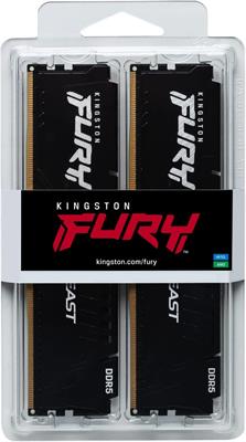 Kingston Fury Beast DDR5 32GB(2x16GB) up to 5200MT/s Desktop Memory  