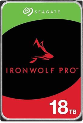 Seagate (Recertified IronWolf Pro 18TB Enterprise NAS Internal HDD Hard Drive – CMR 3.5 Inch SATA 6Gb/s 7200 RPM 256MB  NAS