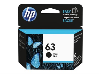 HP 63 Black Original Ink Cartridge