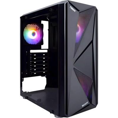 Boost Tiger PC Gaming Case with Pre Installed 3 RGB Fans