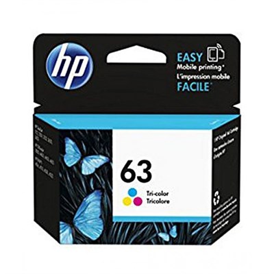 HP 63 Tri-color Original Ink Cartridge