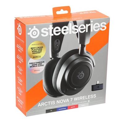 SteelSeries Arctis Nova 7 Wireless USB-C Dongle/Bluetooth Multi-Programs Gaming Headset - 61553