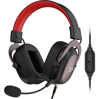 Redragon H510 2 Zeus Wired Gaming Headset, 7.1 Surround, Detachable Microphone