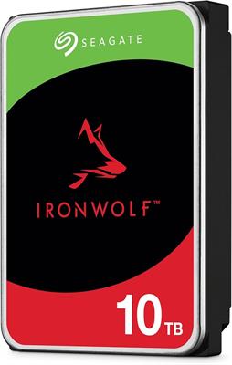 Seagate IronWolf 10TB NAS Internal Hard Drive HDD – CMR 3.5 Inch SATA 6Gb/s 7200 RPM 256MB NAS