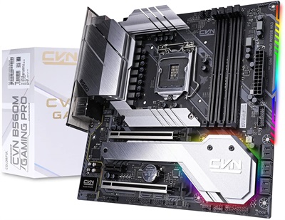 Colorful CVN B560M Gaming Frozen V20 Intel LGA 1200 Micro-ATX Gaming Motherboard
