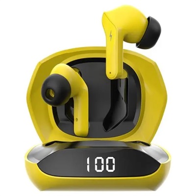 AJazz A1 EarBuds Gaming Bluetooth Yellow - Black