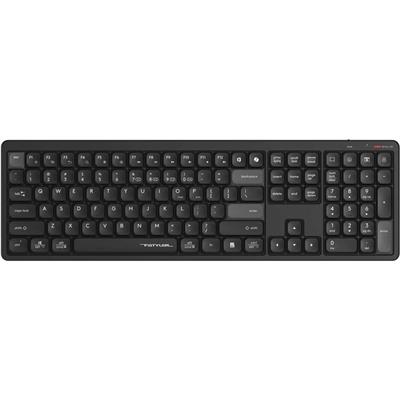 A4Tech FBX55C Bluetooth & 2.4G Wireless Keyboard Black, Quiet Typing, Scissor Switch - Black