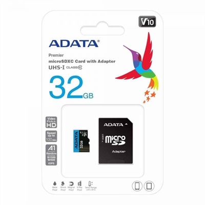 ADATA 32GB Premier microSDXC/SDHC UHS-I Class10 