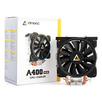 Antec A400 RGB 4x Heatpipes Design CPU Case Fan