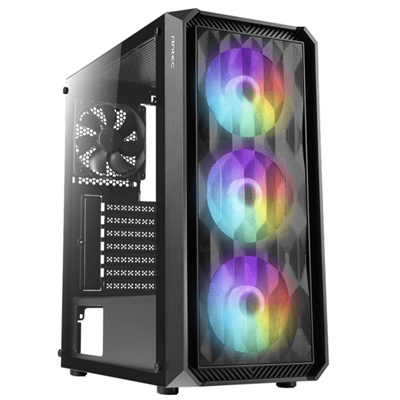  Antec NX292 RGB Mid-Tower Gaming Computer Case - Black