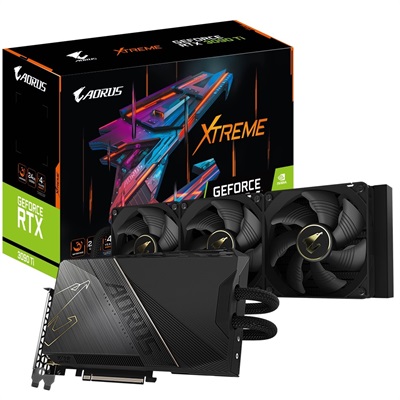 Gigabyte AORUS GeForce RTX™ 3090 WATERFORCE Ti XTREME 24G 