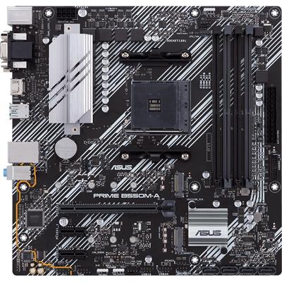 Asus PRIME B550M-A AMD B550 Micro ATX Motherboard - Ryzen AM4, PCIe 4.0, WiFi, M.2