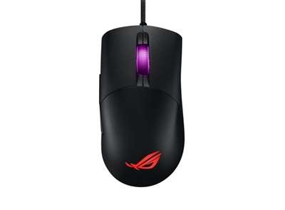ASUS ROG KERIS P509 Lightweight FPS gaming mouse with specially tuned ROG 16,000 dpi sensor, exclusive push-fit switch sockets, PBT polymer L/R keys