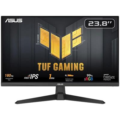 Asus TUF Gaming VG249Q3A 23.8” FHD Gaming Monitor - 180Hz, IPS, 1ms, FreeSync Premium™