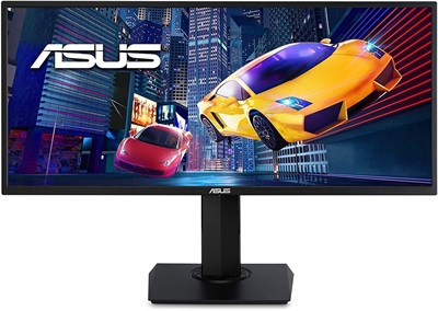 ASUS VP348QGL Gaming Monitor – 34-inch, UWQHD (3440 x 1440), 21:9, HDR-10, Adaptive-Sync/FreeSync™