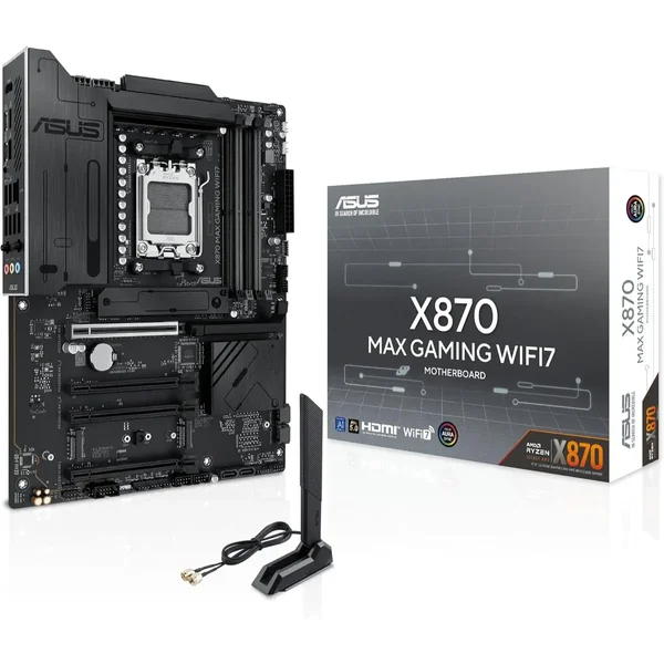 Asus X870 Max Gaming Wifi7 AMD AM5 ATX Motherboard