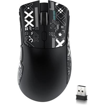 Attack Shark R1 Wireless Gaming Mouse for PC/Laptop/Win/Mac - Black