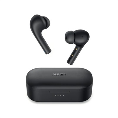 AUKEY Move Compact Wireless Earbuds 3D Surround Sound Black