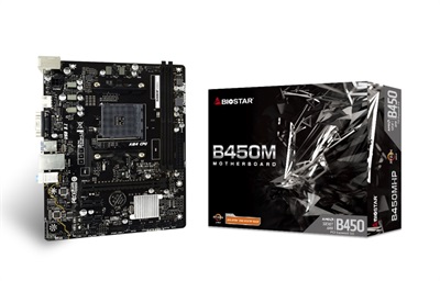 Biostar B450MHP AMD Motherboards Ryzen CPU / APU