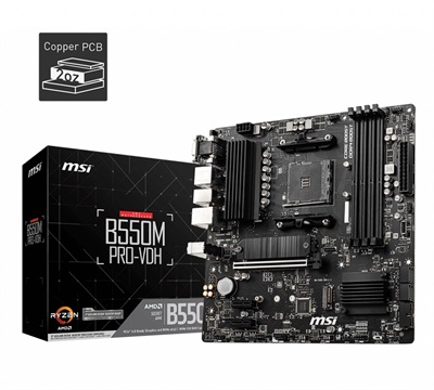 MSI B550M PRO-VDH AMD AM4